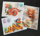 Taiwan New Year Greeting Year Of The Dragon 2023 2024 Lunar Chinese Zodiac (maxicard) - Storia Postale