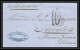 36870 Maritime Paquebot Steamer Gironde Buenos Aires Argentine Argentina Pour Tardets 1871 Marque Postale D'entrée Cover - Préphilatélie