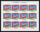 036a - Fujeira Mi N°311/319 A Scenes From Shakespeare Theatre Feuille Complete (sheet) MNH ** - Theatre