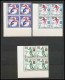 142b YAR (nord Yemen) MNH ** Mi N° 619 / 623 A Jeux Olympiques (olympic Games) Grenoble 1968 Hockey Skating Bob Bloc 4 - Winter 1968: Grenoble