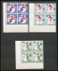 142b YAR (nord Yemen) MNH ** Mi N° 619 / 623 A Jeux Olympiques (olympic Games) Grenoble 1968 Hockey Skating Bob Bloc 4 - Invierno 1968: Grenoble