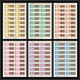 223c - YAR (nord Yemen) MNH ** Mi N° 761 / 766 A Jeux Olympiques (olympic Games) Grenoble Feuilles (sheets) Coubertin - Winter 1968: Grenoble