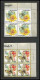 240a - Fujeira MNH ** Mi N° 159 / 185 A Papillons (butterflies Papillon) Bloc 4 - Fujeira