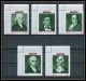 364 Fujeira MNH ** Mi N° 485 / 494 A Personalities From American History Espace (space) Kennedy Armstrong Lincoln Nixon - Independecia USA