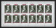 364 Fujeira MNH ** Mi N° 485 / 494 A Personalities From American History Space Kennedy Armstrong Lincoln Feuilles Sheets - Us Independence