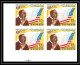 371b - Yemen Kingdom MNH ** Mi N° 585 / 589 B Bloc 4 Non Dentelé (Imperf) Kennedy Luther King Lincoln - Martin Luther King