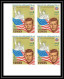 Delcampe - 371b - Yemen Kingdom MNH ** Mi N° 585 / 589 B Bloc 4 Non Dentelé (Imperf) Kennedy Luther King Lincoln - Martin Luther King