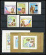 371j - Yemen Kingdom MNH ** Mi N° 585 / 589 A + Bloc N° 130 /132 Kennedy Luther King Lincol Liberty Statue  - Kennedy (John F.)