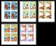 371b - Yemen Kingdom MNH ** Mi N° 585 / 589 B Bloc 4 Non Dentelé (Imperf) Kennedy Luther King Lincoln - Kennedy (John F.)