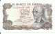 ESPAÑA, BILLETE  DE  100 PESETAS, AÑO 1970   SC - 100 Pesetas