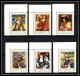 474b Ajman MNH ** N° 209 / 214 A + Bloc N° 21 Tableau (tableaux Painting) Renoir Terbrugghen France Coin De Feuille - Impressionisme