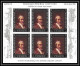 Delcampe - 487 Yemen Kingdom MNH ** N° 284 / 289 B Argent (silver) Rembrandt Feuilles Sheets (tableaux Painting) Non Dentelé Imperf - Rembrandt