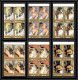 506f Fujeira MNH ** N° 1265 / 1270 B Tableau (tableaux Painting) Nus Nude Degas France Non Dentelé (Imperf) Bloc 4 - Impresionismo