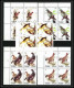653b Sharjah - MNH ** Mi N° 1036 / 1040 A Oiseaux (bird Birds Oiseau) Grouse Pigeon Least Bittern Tree Sparrow Bloc 4 - Pigeons & Columbiformes