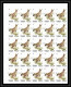 654c Sharjah - MNH ** Mi N° 1036 / 1040 B Oiseaux (bird Birds Oiseau) Grouse Pigeon Non Dentelé Imperf Feuilles Sheets - Collections, Lots & Series