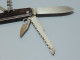 Delcampe - -ANCIEN COUTEAU MULTIFONCTIONS PRADEL MANCHE BAKELITE CROIX ROUGE COLLECTION  E - Knives
