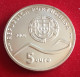 PORTUGAL 5 Euro Argent/Silver "Paysage Culturel De Sintra" 2006 UNC - Portogallo