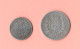 Italia 50 Centesimi + 1 Lira 1967 Milano Rè Vittorio Emanuele II° Italie Italy     ∇ 9 - 1861-1878 : Victor Emmanuel II