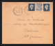 2257 Lettre (cover) N°684 Dulac Iris Affranchissement Mixte Pour Toulouse Haute-Garonne 1946  - 1944-45 Marianne Van Dulac