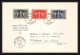 3875 France Lettre (cover) N°850 / 852 Upu Grenoble Isère Fdc (premier Jour) 7/11/1949 - ....-1949