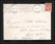 5897 TYPE Iris N° 652 1944 Bourg-en-Bresse Pour L'Abbé Thomas Miribel Ain Lettre (cover) - 1939-44 Iris