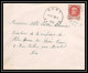 6162/ France Lettre (cover) N°517 Pétain 1942 Nant Aveyron Pour Miribel AIN (abbé Thomas) - 1941-42 Pétain