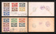 6452/ Nouvelle-Calédonie Lettre Recommandé (cover) N°230/243 France Libre 1947 Pour New York Usa - Cartas & Documentos