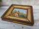 Delcampe - Ancien Petit Tableau Paysage De Montagne Signé Peintre à Identifier - Oils