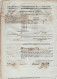 Bordereau D Echange De Billets De Confiance - Departement De La Gironde - 1793 - Recto Verso - Rare - 1701-1800: Vorläufer XVIII