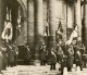 Remise Des Drapeaux Pris Aux Allemands Au Gouverneur Des Invalides Le 7 Octobre 1914. - Demonstrations