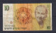 ISRAEL  - 1987 10 New Sheqalim Circulated Banknote As Scans - Israël