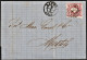 Letter/ Lettre - Lisboa To Mertola -|- Postmark - Lisboa. 1869 - Covers & Documents