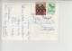 Yugoslavia Tuberculosis Solidarity Week Postcard Zagreb Dubrovnik Postmark (me016) TBC Tuberkulose Tuberculose Red Cross - Bienfaisance