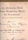 !  Einladung Zum Gala Ball 1902 Im Schweriner Schloß, Parchim Mecklenburg Autograph Oberhofmarschall Paul Von Hirschfeld - Mecklenburg-Schwerin