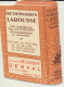 VIEUX PAPIERS     PETIT CALENDRIER    "  LAROUSSE    1934  ". - Kleinformat : 1921-40