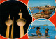 Kuwait-Stadt الكويت 3 Bild Badende, Hafen, Tower - الكويت 1973 - Koeweit