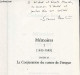 Mémoires - En 2 Tomes - I. 1613-1649 - II/ 1650-1655 - "Classiques Garnier" - Cardinal De Retz - 1987 - Livres Dédicacés
