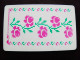 UKRAINE Phonecard Chip Folk Ornament 5 Roses Flowers 840 Units Prefix Nr. K123 08/97 30000 Ex.  - Oekraïne