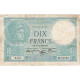 France, 10 Francs, Minerve, 1940, C.81780, TTB, Fayette:07.24, KM:84 - 10 F 1916-1942 ''Minerve''