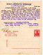 62043 - Deutsches Reich - 1907 - 10Pfg Germania GAAntwKte (kpl!) BONN -> Schweiz - Brieven En Documenten