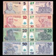 Nigeria  Random Year Plastic Banknotes Paper Money 5-50 Naira Polymer  UNC 4Pcs Banknote - Nigeria