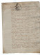 VP22.971 - Cachet De Généralité De PARIS / LAGNY - Acte De 1790 - Titre Nouvel - DAMPMART X THORIGNY - Cachets Généralité