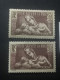 VARIETE  N 356 **  - 1 TB  BRUN UNICOLORE ET DEPOUILLE AU LIEU DE BRUN LILAS FONCE  - TRES VISIBLE AU SCANN - RRR !!! - Unused Stamps