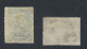 2x Newfoundland Used Rouletted Stamps #39-3c VF #40-5c VF Guide Value = $40.00 - 1857-1861