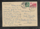 1007) Norvegia Capo Nord 1957 V Serie 35 + 15 ø E 1962 Corno Posta Ordinaria 20 øre Su Cartolina Nach Henglarn Padeborn - Lettres & Documents