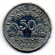 FRANCE, 50 Centimes, Aluminum, Year 1944-C, KM # 914.3 - 50 Centimes