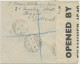 GB 1940, GVI 1d, 2½d (2x) And 5d On Registered Air Mail Cover With Rare CDS „BROUGHTY FERRY / ANGUS“ (now DUNDEE) - Entiers Postaux