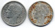 FRANCE, Set Of Two Coins 2 Francs, Aluminum, Year 1945, 1947-B, KM # 886a.1, 886a.2 - 2 Francs