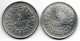 FRANCE, Set Of Two Coins 5 Francs, Aluminum, Year 1947, 1949-B, KM # 888b.1, 888b.2 - 5 Francs