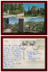 1987 ? Portugal Postcard Multiview Guimaraes Sent To Scotland 3scans - Marcophilie